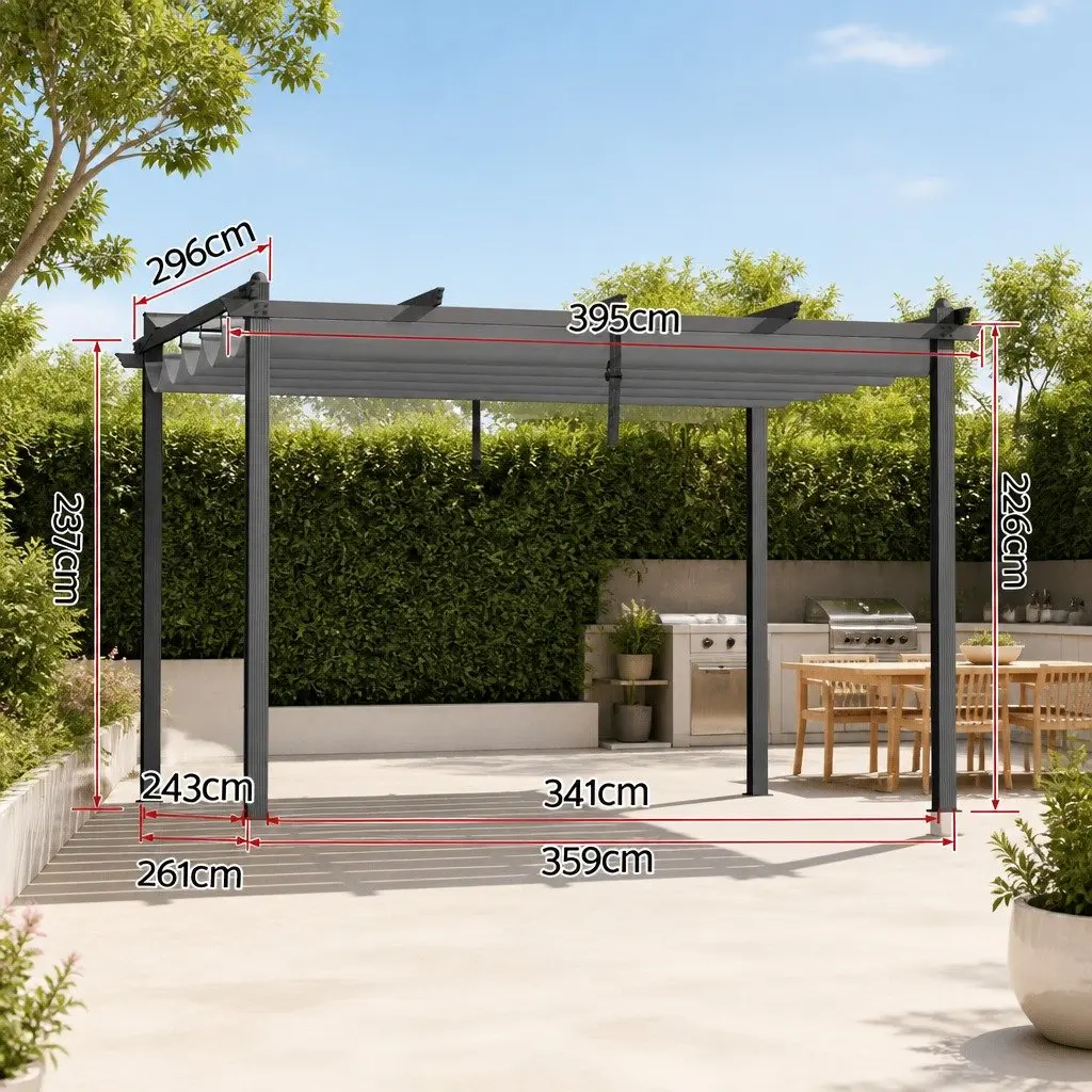 3x4m Gazebo for Backyard Entertaining