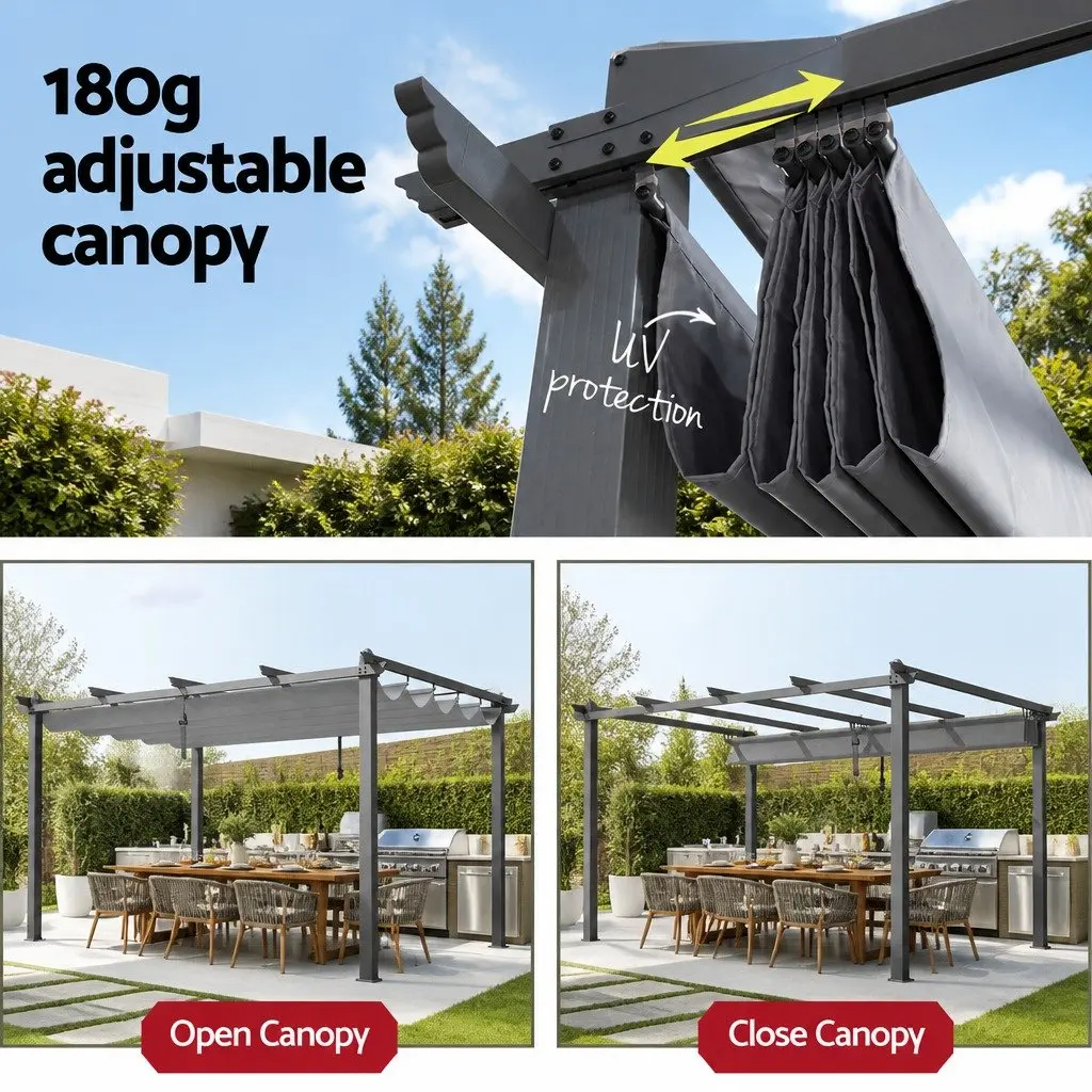 3x4m Gazebo for Backyard Entertaining