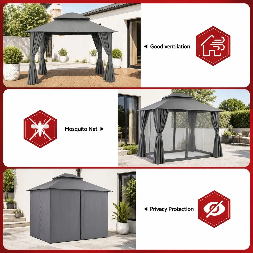 3x3m Gazebo for Outdoor Use