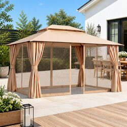 Versatile 3x4m Gazebo for Your Garden or Patio
