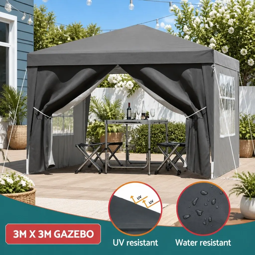 3x3m Gazebo for Camping and Events