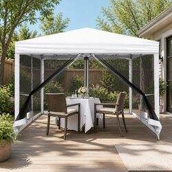 Functional 3x3m Gazebo for Outdoor Gatherings