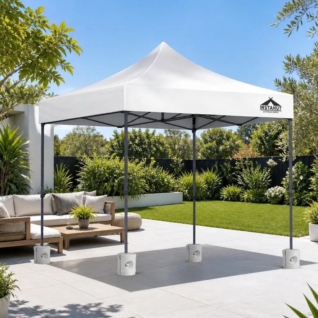 3x3m White Gazebo for Outdoor Events