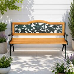 Ideal 126cm Garden Bench for Backyards and Patios