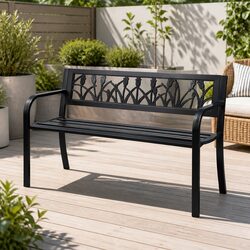 Practical Outdoor Bench for Small Spaces