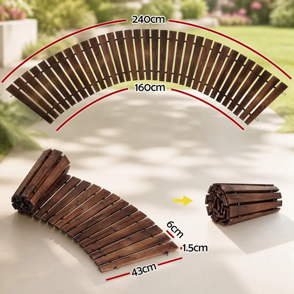 8FT Garden Pathway for Various Outdoor Scenarios