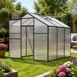 1.9x1.9x1.83M Greenhouse for Practical Home Use