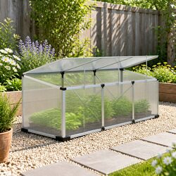Practical 180x50x50CM Aluminium Greenhouse for Your Garden