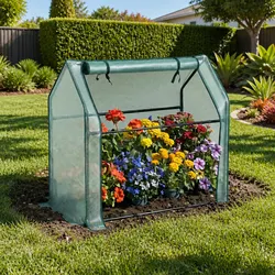 Mini Greenhouse 91x46x84cm for Small Gardens