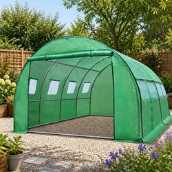 Practical 4x3x2M Greenhouse for Home Gardening