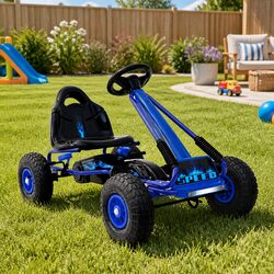 Ideal Blue Pedal Go Kart for Active Outdoor Play