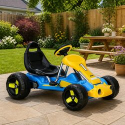 Ideal Blue Pedal Go Kart for Active Play in Backyards