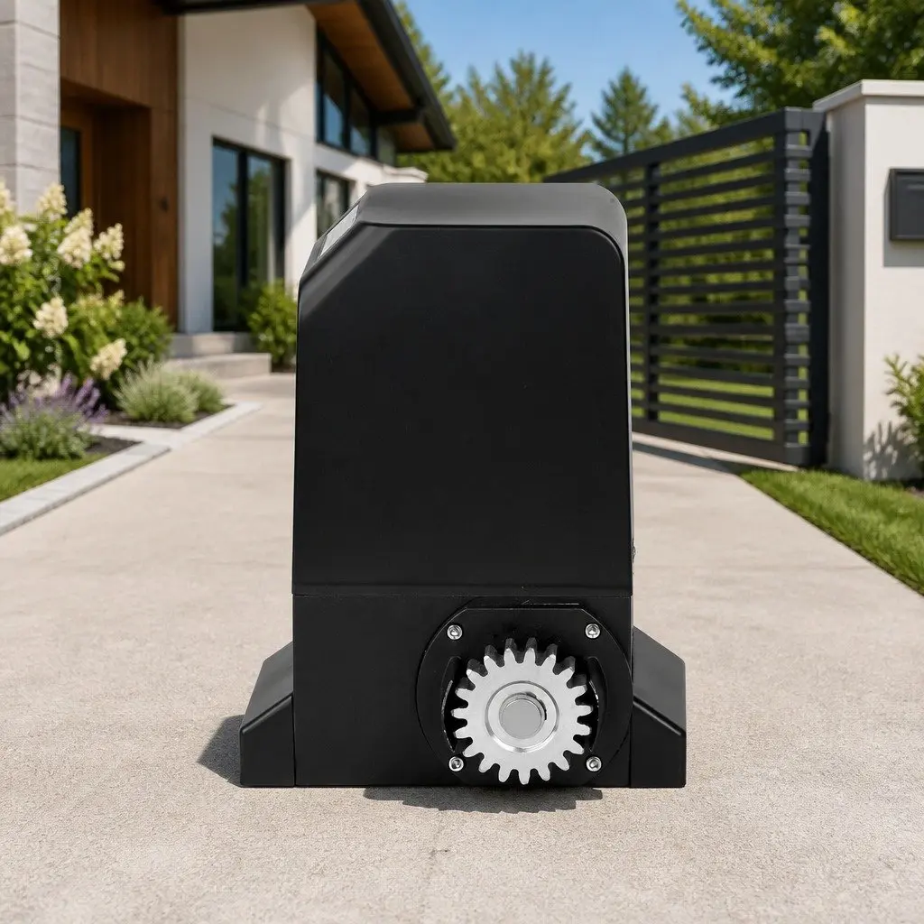 Automatic Sliding Gate Opener Kit 6M 1000KG White
