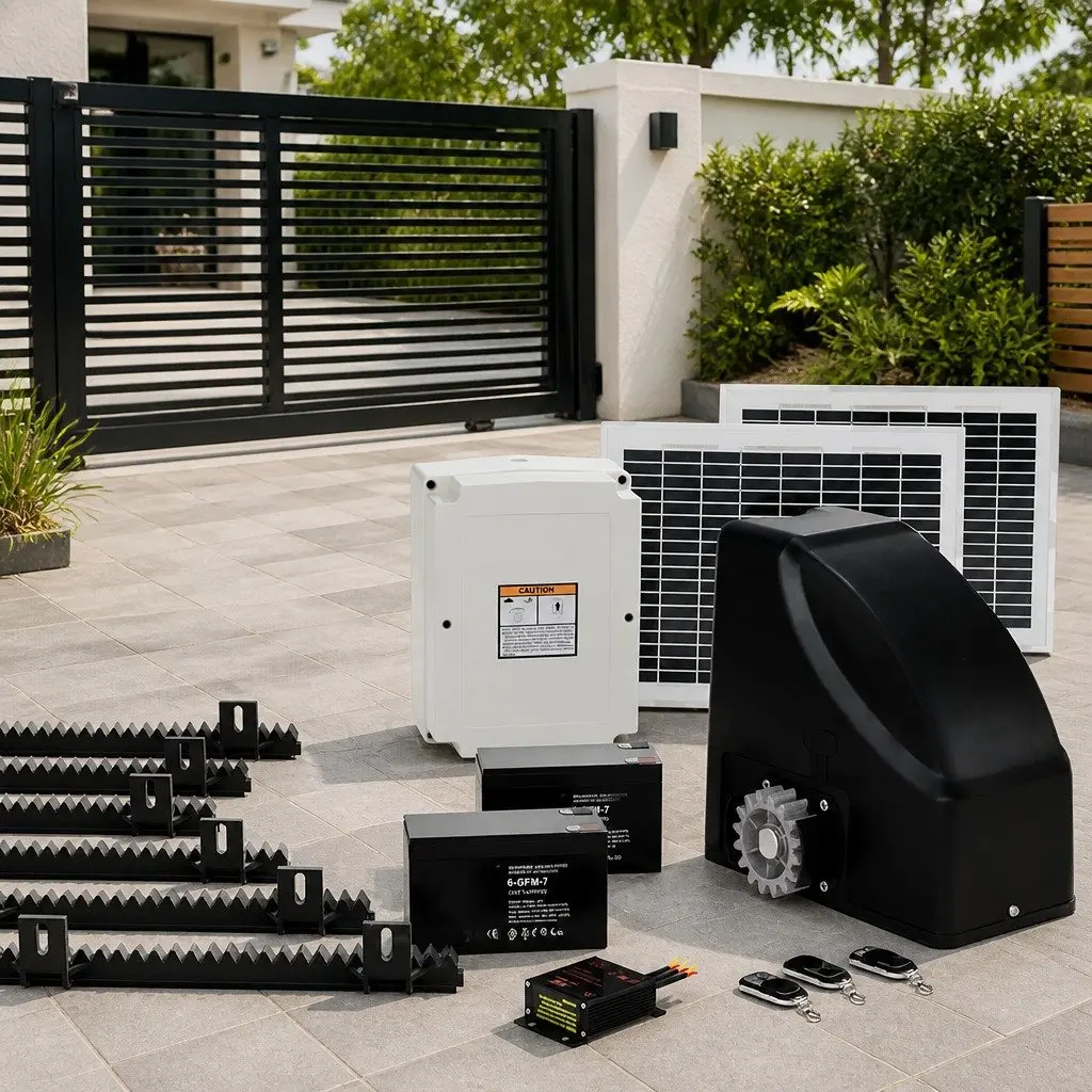 Solar Gate Opener Kit for Home Installations
