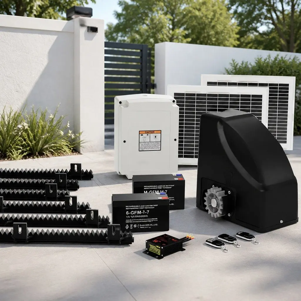 Solar Gate Opener Kit for Home Installations