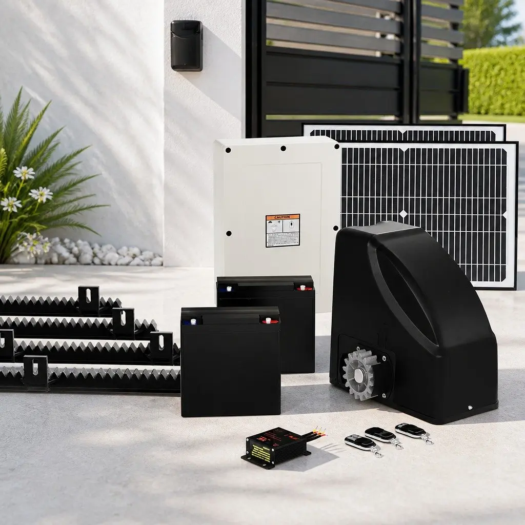 Solar Sliding Gate Opener for Home Security