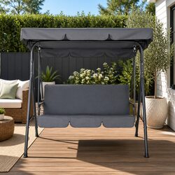 Perfect Swing Chair for Gardens and Patios, Seats Three