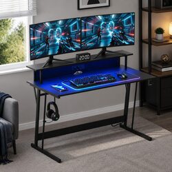 Practical Gaming Desk for Optimal Work and Play Setup