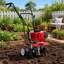 Ideal 65cc Tiller for Home Gardening Projects