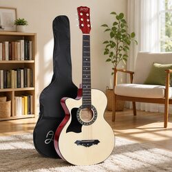 Practical 38 Inch Left Handed Acoustic Guitar for Every Use