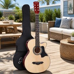 38 Inch Acoustic Guitar for Home Use - Ideal for Singalongs
