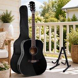 Practical 41 Inch Acoustic Cutaway Guitar for Everyday Use