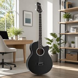 Practical Acoustic Bass Guitar for Home Use