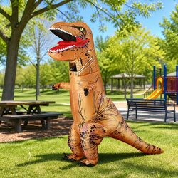 Practical Inflatable T-Rex Costume for Halloween Events