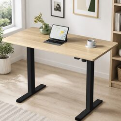 Practical Electric Standing Desk Frame for Home Offices