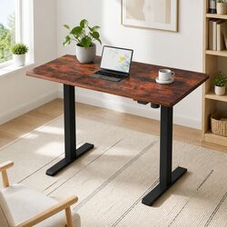 Versatile Motorised Desk Frame for Home and Office Use