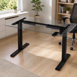 Practical Height Adjustable Desk Frame for Home Use