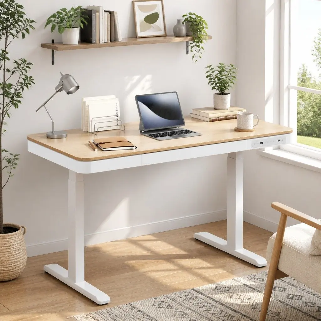Sit Stand Desk for Home and Office Use