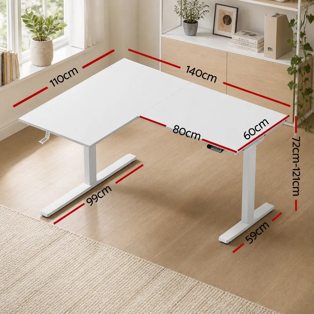 L-Shape Desk for Home Office Use
