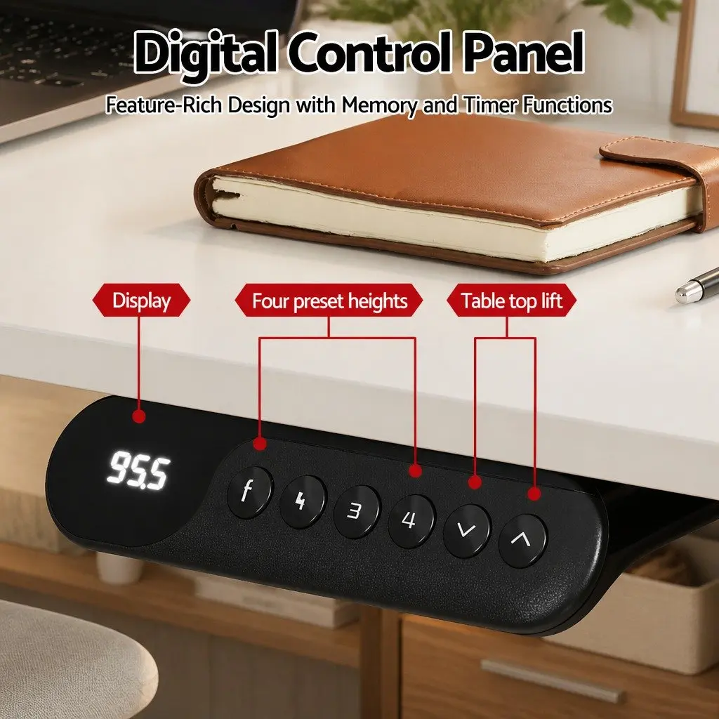 L-Shape Desk for Home Office Use
