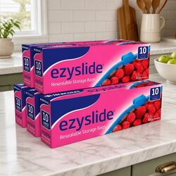 Ezy Slide Large Storage Bags 10pk x5 for Everyday Needs