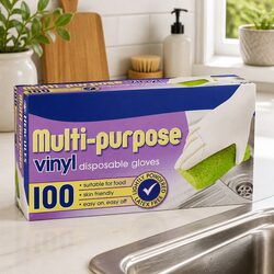 Practical Multipurpose Vinyl Gloves for Home Use