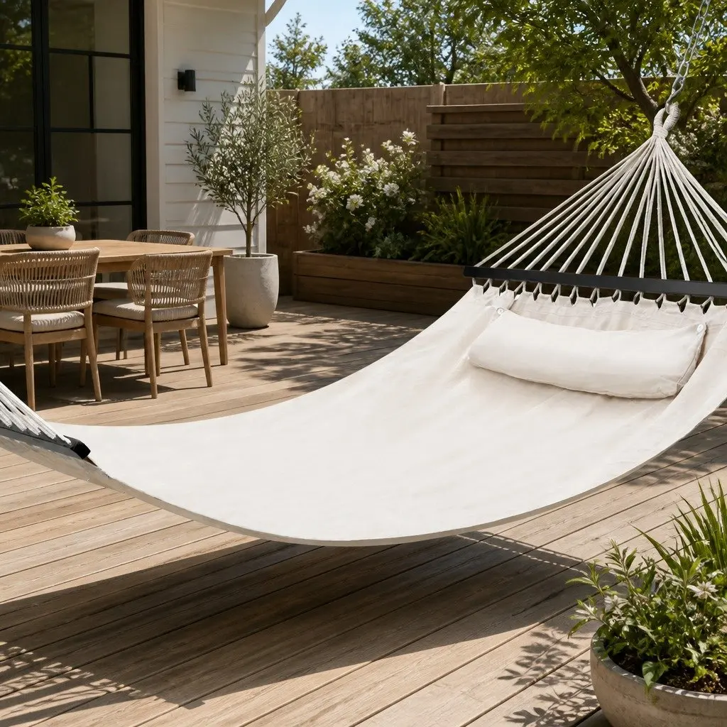 2-Person Hammock Bed for Indoor or Outdoor Use