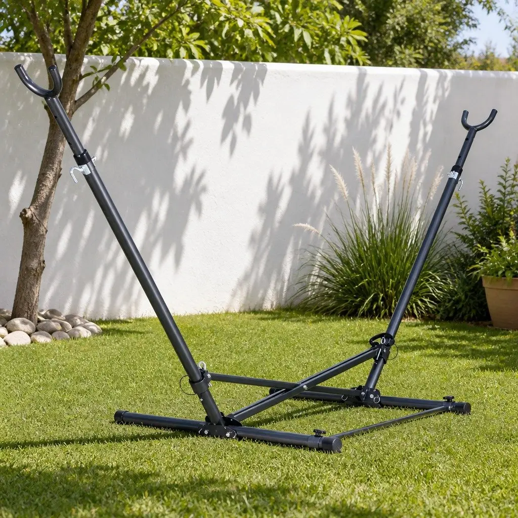 Hammock Bed Stand for Indoor and Outdoor Use