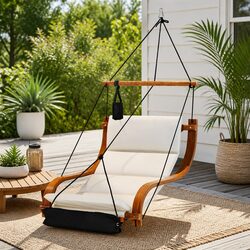Versatile Hammock Chair for Gardens and Living Spaces