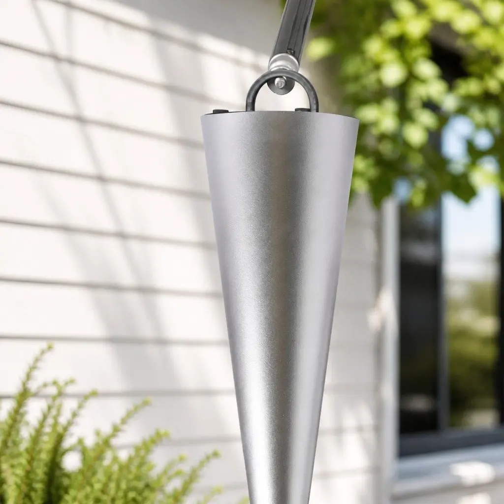 Fly Repellent Fan Chemical-Free Portable 24cm Silver