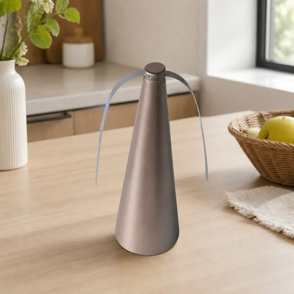 Fly Repellent Fan Portable Lightweight Battery Operated Rose Gold