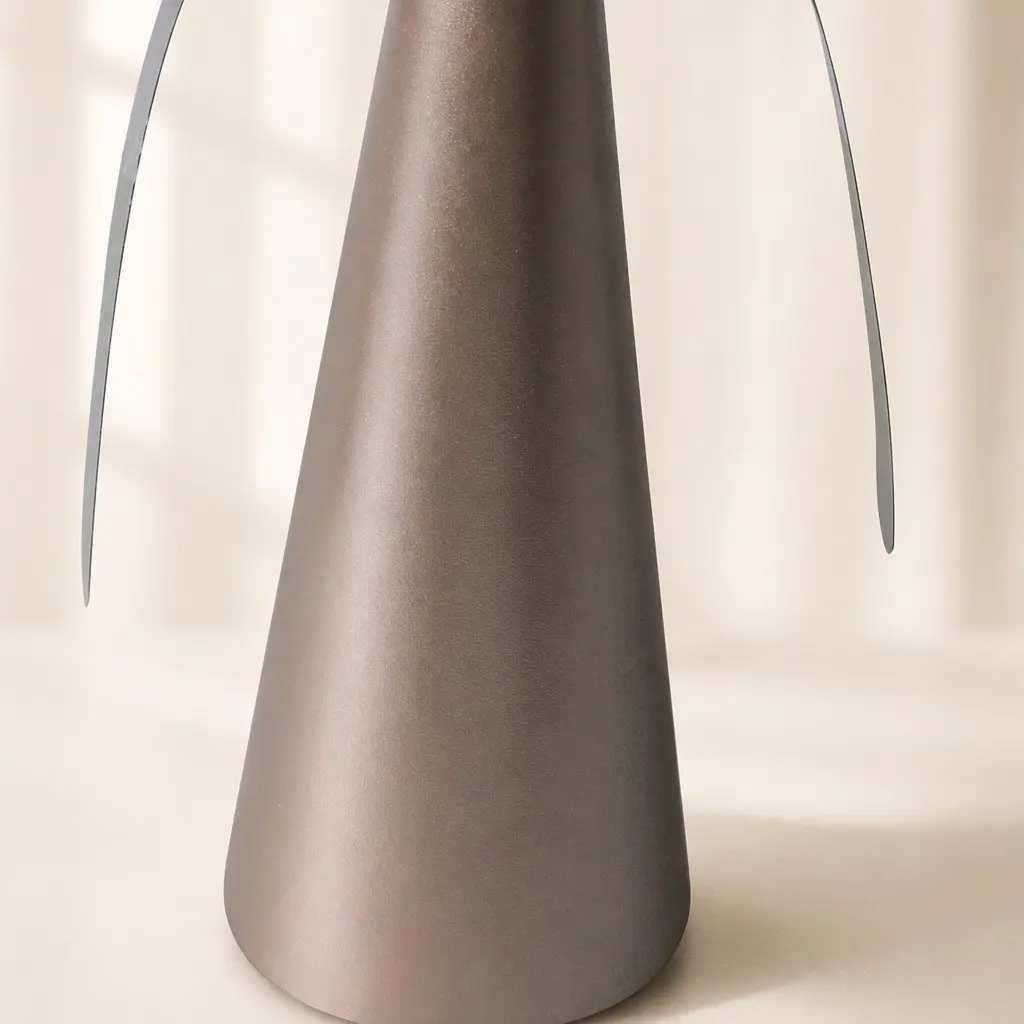 Fly Repellent Fan Portable Lightweight Battery Operated Rose Gold