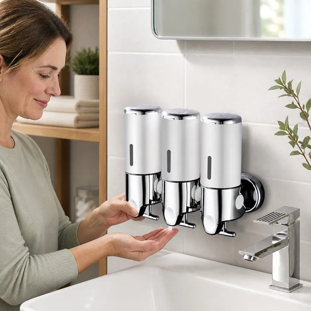 Wall-Mounted Soap Dispenser for Home Use