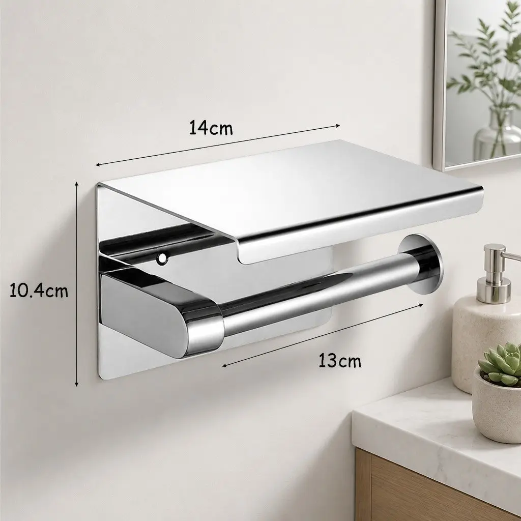 Wall-Mounted Tissue Dispenser for Home Use