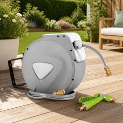 Versatile 20M Retractable Hose Reel for Home Use
