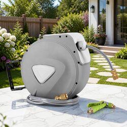 Versatile 30M Hose Reel for Outdoor Cleaning Needs