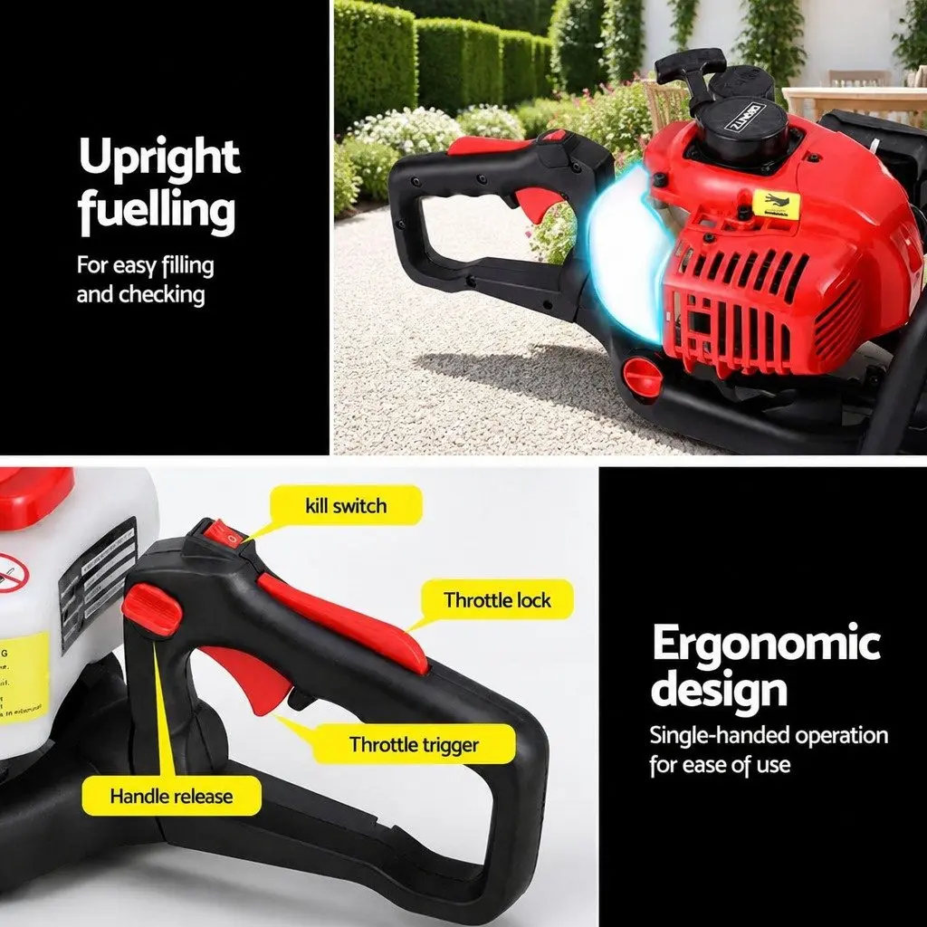 Petrol Hedge Trimmer 25.4CC for Home Use
