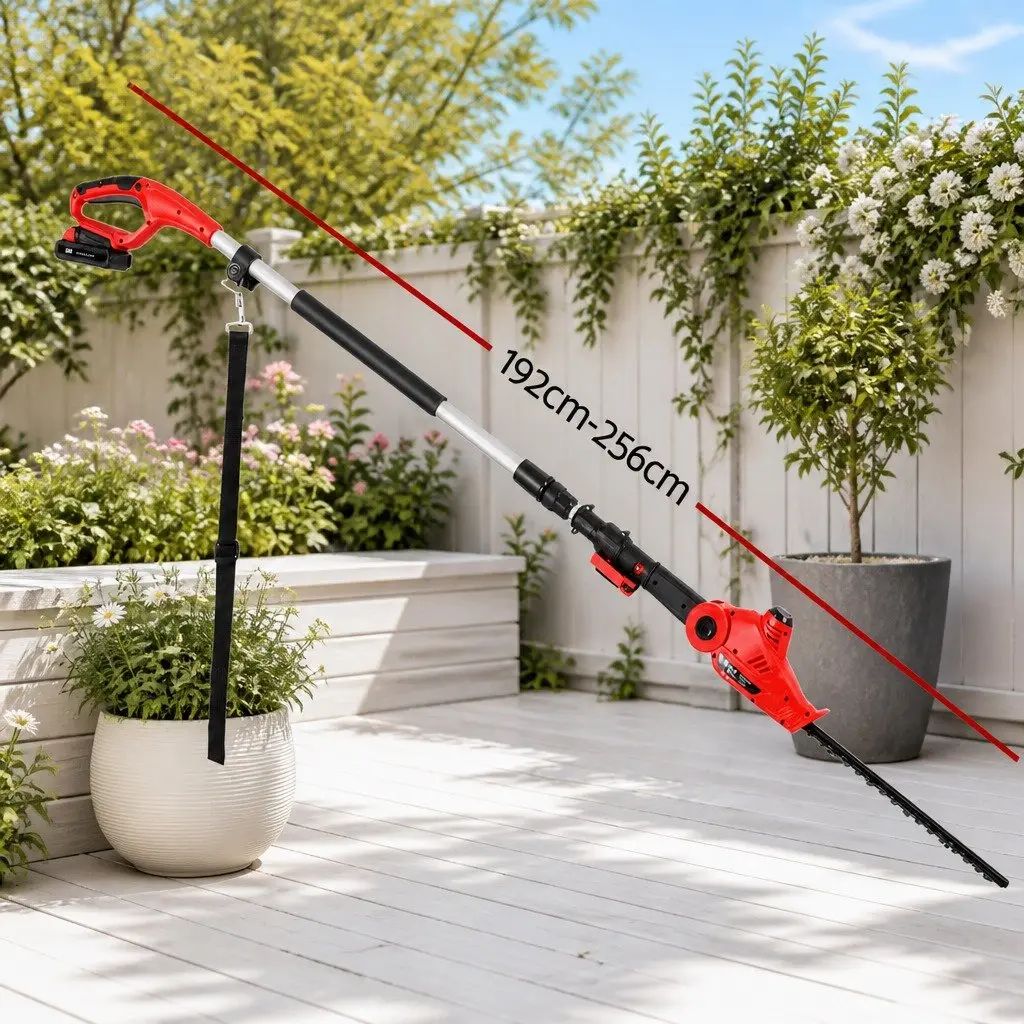 Cordless Hedge Trimmer for Easy Garden Pruning