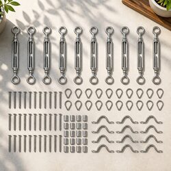 DIY Balustrade Wire Rope Kit for Versatile Home Installations