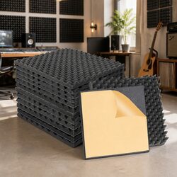 Practical Acoustic Foam Wall Panels for Any Room 14 Pack